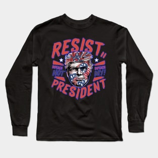 Resist Trump Long Sleeve T-Shirt